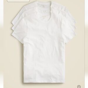 New J Crew Crewneck undershirts three-pack BY459 White T-shirts